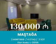 Sabunçu rayonu , Maştağa qəs., 4 otaq