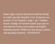 Digər rayon ş., Həyət evi / Villa , 2 otaq