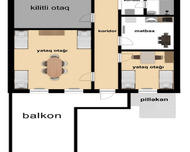 Səbail rayonu , 20-ci sahə qəs., 2 otaq