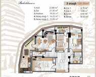 Sabunçu rayonu , Bakixanov qəs., 3 otaq