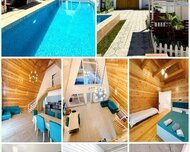 Qəbələ ş., Həyət evi / Villa , 3 otaq