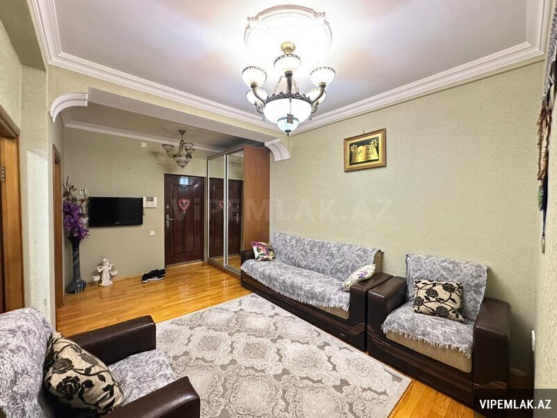 Xətai rayonunda 3 otaqlı Yeni tikili Satılır, 94 m² Xətai rayonunda 3 otaqlı Yeni tikili Satılır, 94 m²