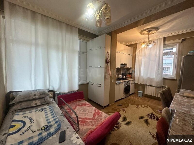 Xətai rayonunda 2 otaqlı Yeni tikili Satılır, 50 m² Xətai rayonunda 2 otaqlı Yeni tikili Satılır, 50 m²