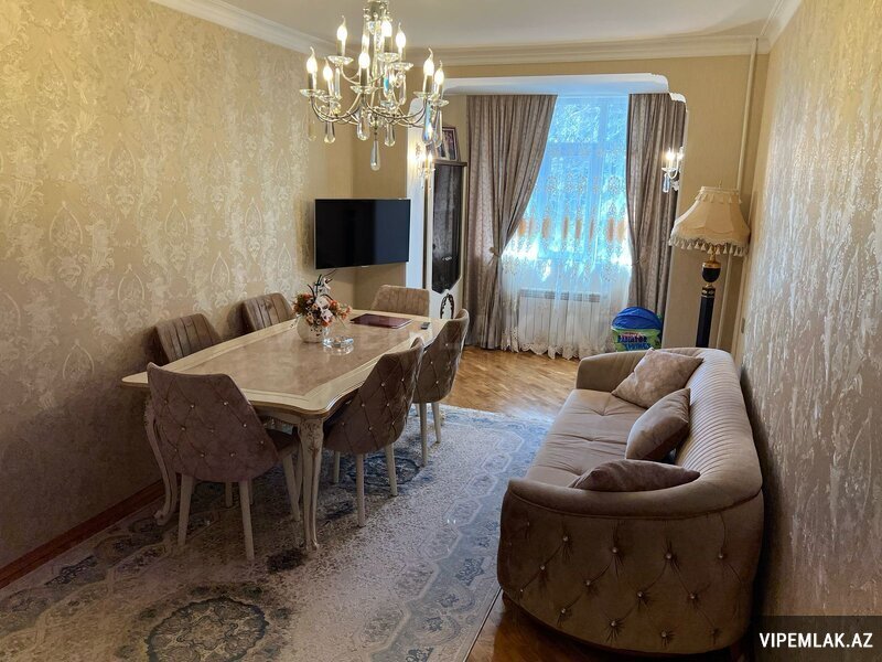 Nizami rayonunda 3 otaqlı Köhnə tikili Satılır, 90 m² Nizami rayonunda 3 otaqlı Köhnə tikili Satılır, 90 m²