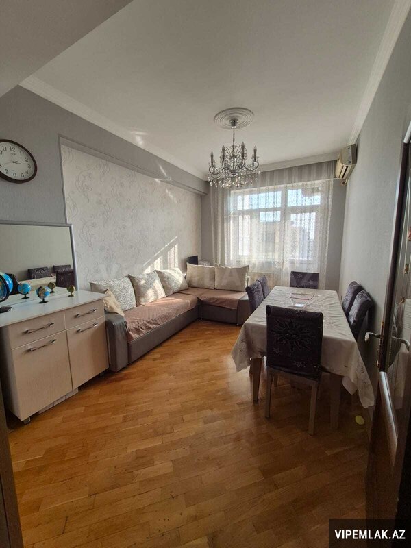 Xətai rayonunda 2 otaqlı Yeni tikili Satılır, 57 m² Xətai rayonunda 2 otaqlı Yeni tikili Satılır, 57 m²