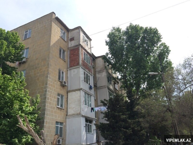 Nəsimi rayonunda 2 otaqlı Köhnə tikili Satılır, 50 m² Nəsimi rayonunda 2 otaqlı Köhnə tikili Satılır, 50 m²