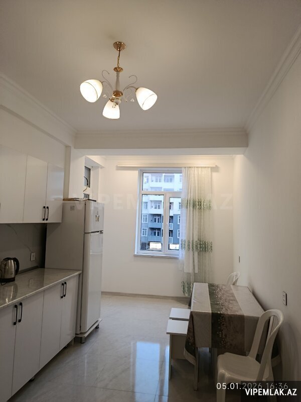 Abşeron rayonunda 2 otaqlı Yeni tikili Kirayə verilir, 52 m² Abşeron rayonunda 2 otaqlı Yeni tikili Kirayə verilir, 52 m²