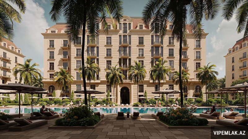 Sabunçu rayonunda 1 otaqlı Yeni tikili Satılır, 55 m² Sabunçu rayonunda 1 otaqlı Yeni tikili Satılır, 55 m²