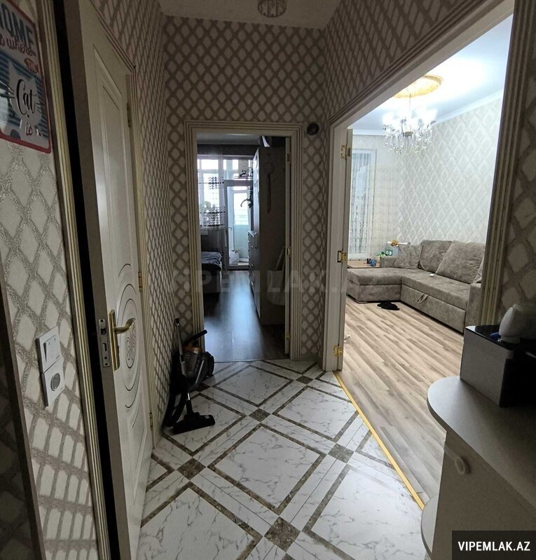 Xətai rayonunda 2 otaqlı Yeni tikili Satılır, 56 m² Xətai rayonunda 2 otaqlı Yeni tikili Satılır, 56 m²