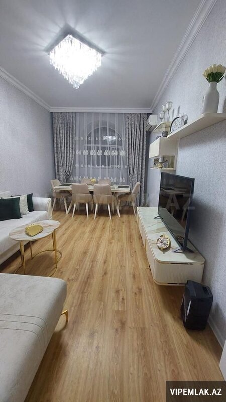 Xətai rayonunda 2 otaqlı Yeni tikili Satılır, 64 m² Xətai rayonunda 2 otaqlı Yeni tikili Satılır, 64 m²