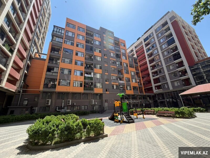 Nərimanov rayonunda 3 otaqlı Yeni tikili Satılır, 100 m² Nərimanov rayonunda 3 otaqlı Yeni tikili Satılır, 100 m²