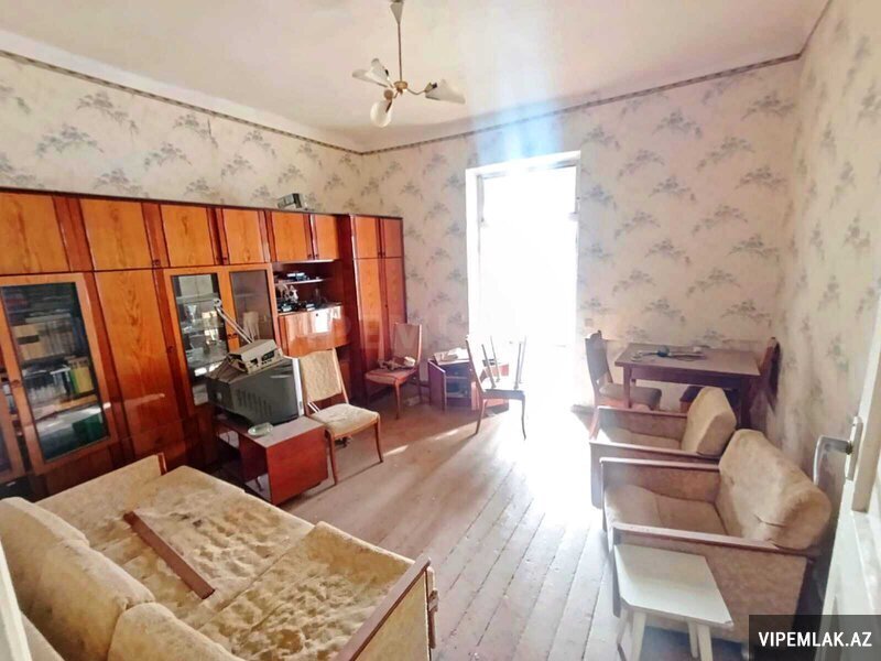 Gəncə şəhərində 2 otaqlı Köhnə tikili Satılır, 43 m² Gəncə şəhərində 2 otaqlı Köhnə tikili Satılır, 43 m²