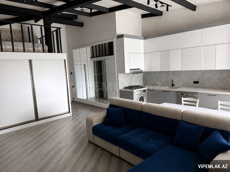 Sumqayıt şəhərində 1 otaqlı Yeni tikili Satılır, 57 m² Sumqayıt şəhərində 1 otaqlı Yeni tikili Satılır, 57 m²
