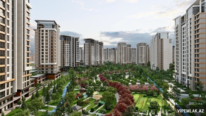 Nərimanov rayonunda 3 otaqlı Yeni tikili Satılır, 106 m² Nərimanov rayonunda 3 otaqlı Yeni tikili Satılır, 106 m²