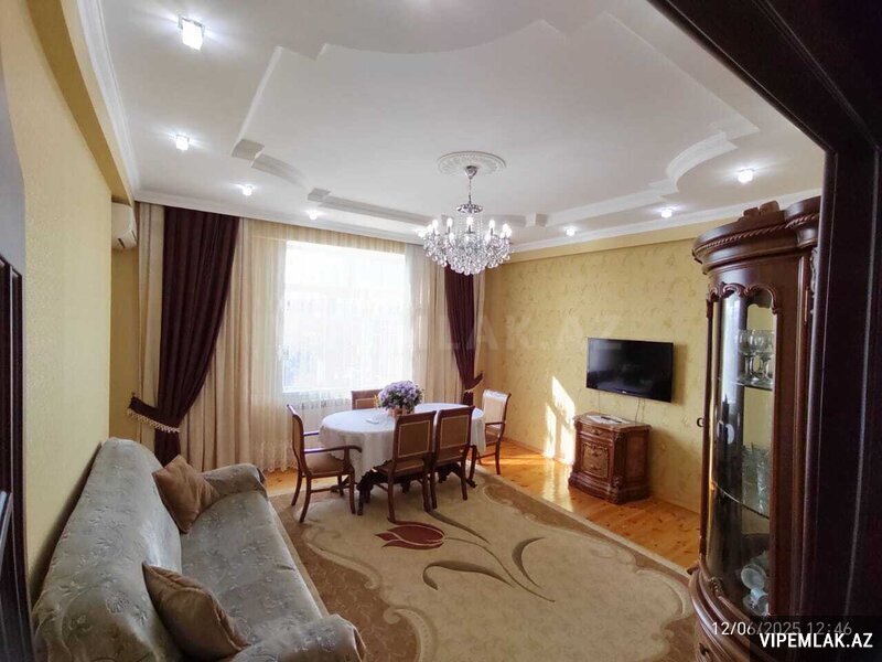 Sumqayıt şəhərində 3 otaqlı Yeni tikili Kirayə verilir, 100 m² Sumqayıt şəhərində 3 otaqlı Yeni tikili Kirayə verilir, 100 m²