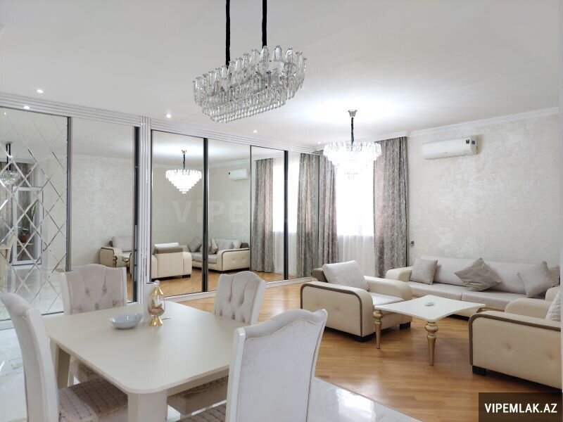 Nəsimi rayonunda 3 otaqlı Yeni tikili Satılır, 120 m² Nəsimi rayonunda 3 otaqlı Yeni tikili Satılır, 120 m²