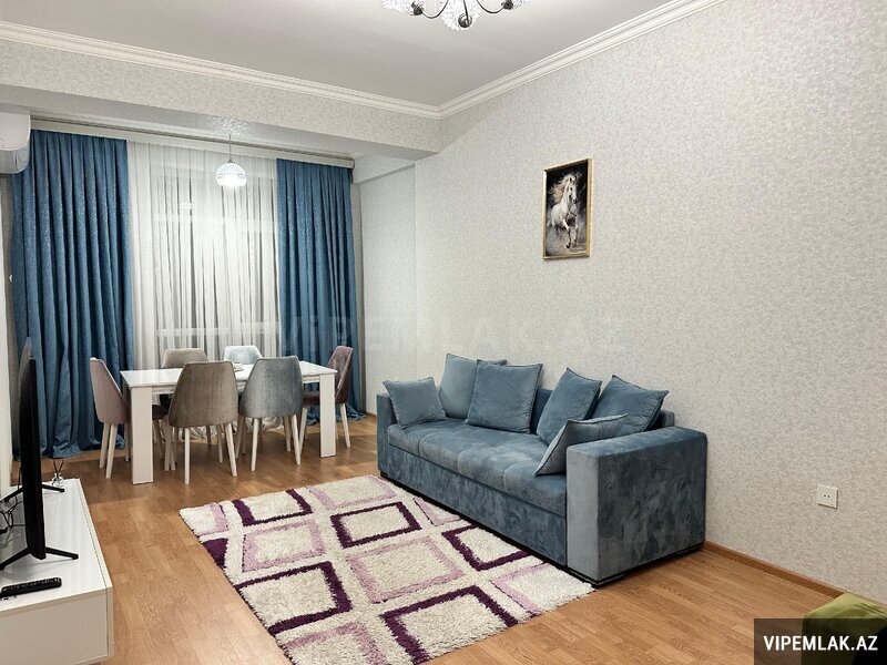 Nəsimi rayonunda 3 otaqlı Yeni tikili Kirayə verilir, 90 m² Nəsimi rayonunda 3 otaqlı Yeni tikili Kirayə verilir, 90 m²