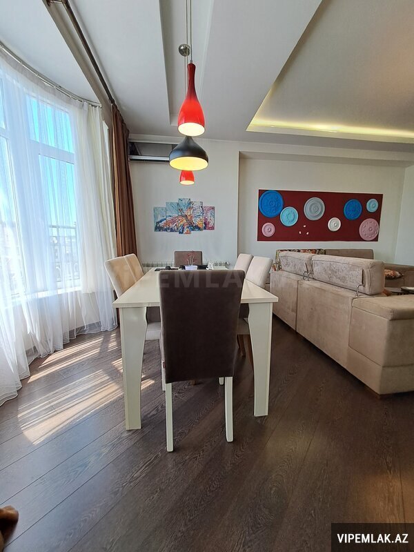Nərimanov rayonunda 3 otaqlı Yeni tikili Satılır, 120 m² Nərimanov rayonunda 3 otaqlı Yeni tikili Satılır, 120 m²