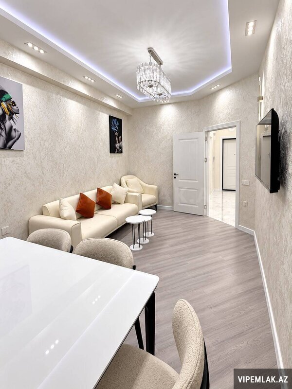 Binəqədi rayonunda 2 otaqlı Yeni tikili Kirayə verilir, 52 m² Binəqədi rayonunda 2 otaqlı Yeni tikili Kirayə verilir, 52 m²