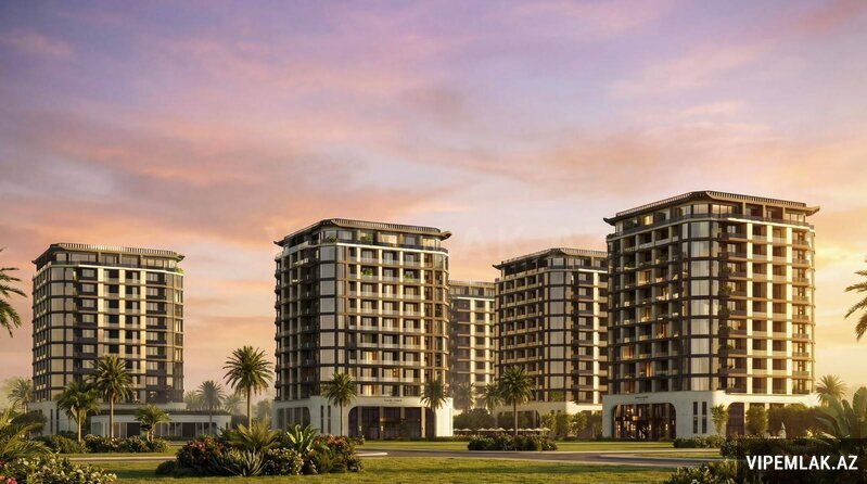 Sabunçu rayonunda 1 otaqlı Yeni tikili Satılır, 45 m² Sabunçu rayonunda 1 otaqlı Yeni tikili Satılır, 45 m²
