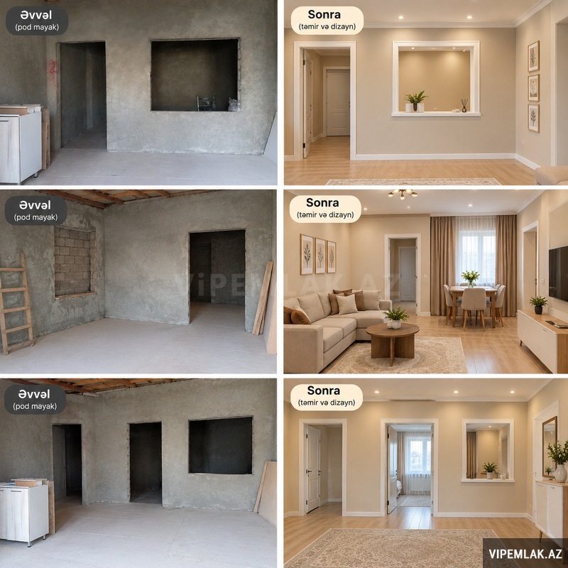 3-room private house for sale, Ahmadli, Baku