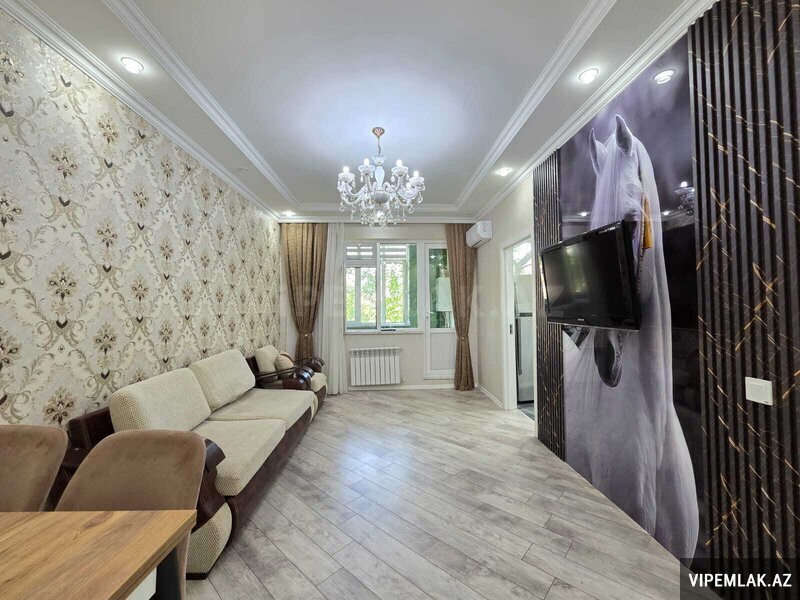 Nəsimi rayonunda 2 otaqlı Köhnə tikili Satılır, 55 m² Nəsimi rayonunda 2 otaqlı Köhnə tikili Satılır, 55 m²