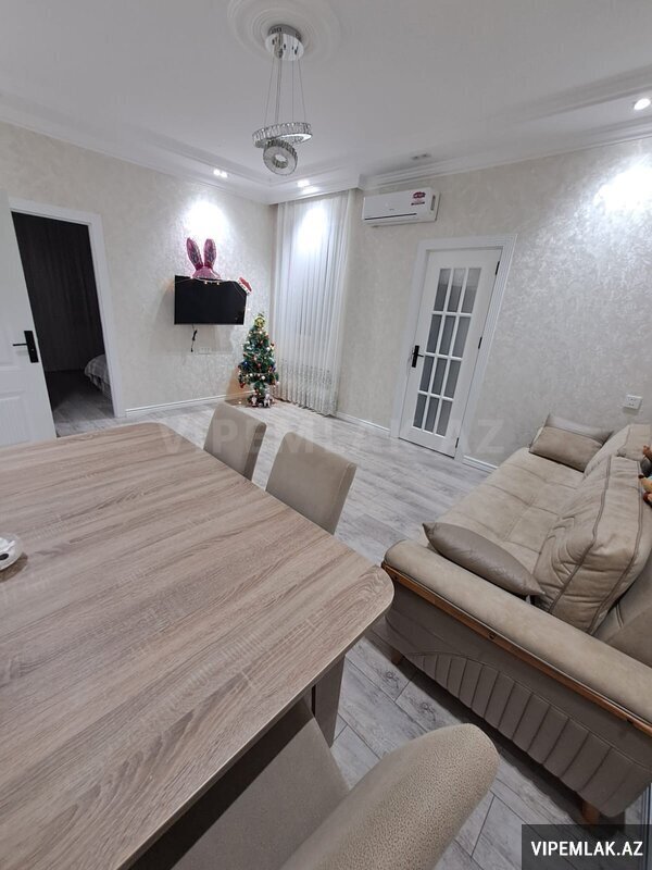 Sabunçu rayonunda 3 otaqlı Yeni tikili Kirayə verilir, 80 m² Sabunçu rayonunda 3 otaqlı Yeni tikili Kirayə verilir, 80 m²