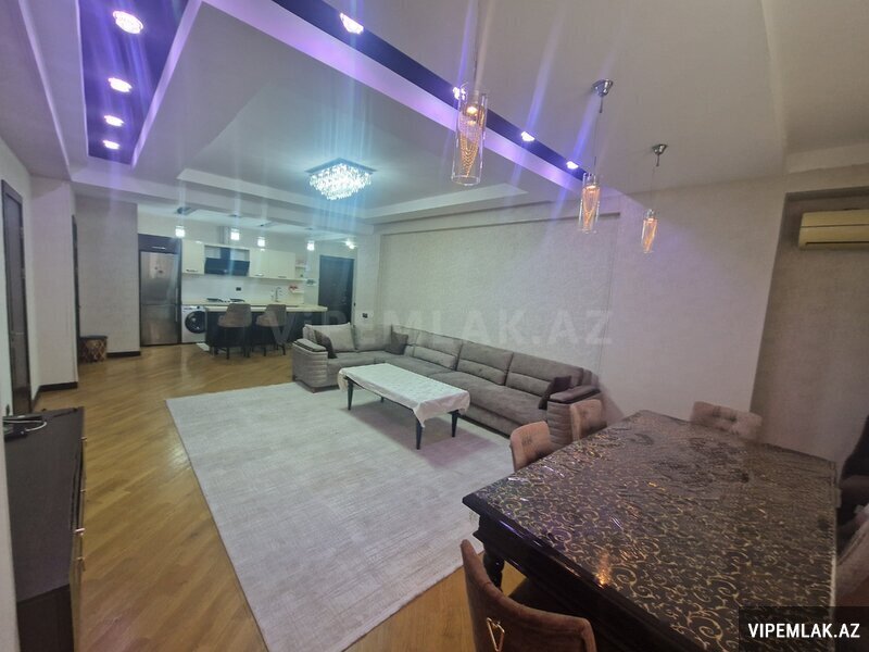 Nizami rayonunda 3 otaqlı Yeni tikili Kirayə verilir, 120 m² Nizami rayonunda 3 otaqlı Yeni tikili Kirayə verilir, 120 m²